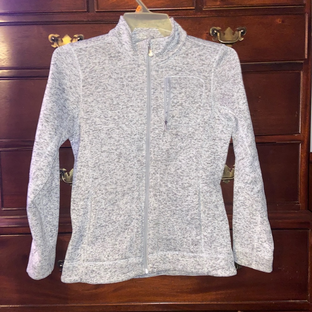 Calvin Klein Grey Women’s Zip Up Jacket